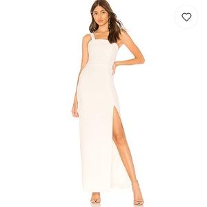 NWT revolve By The Way modern white maxi